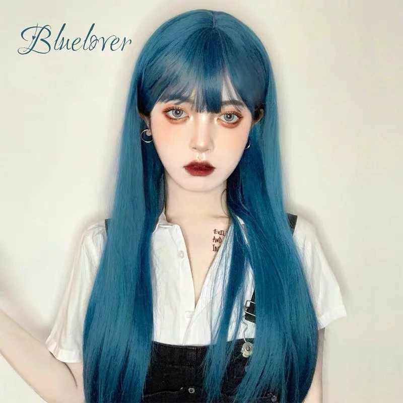 EverythingCuteClub Blue Lover Hair Wigs Cosplay Accessories 3 EverythingCuteClub Blue Lover Hair Wigs Cosplay Accessories