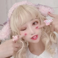 EverythingCuteClub Baa Baa Little Sheep KC Handmade Hair Band Accessories