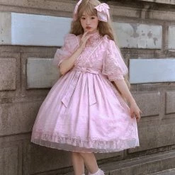 EverythingCuteClub To Tell You Lace Lolita Dress JSK / Lace Shirt 28 EverythingCuteClub To Tell You Lace Lolita Dress JSK / Lace Shirt