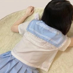 EverythingCuteClub Customized Cinnamoroll Style Jk Top Uniform