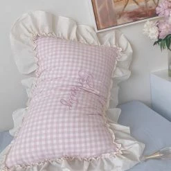 EverythingCuteClub Bed Linen / Bedding Sets Serenity Baby Blue Baby Pink Soft Pastel Bedding Set Bed Linen