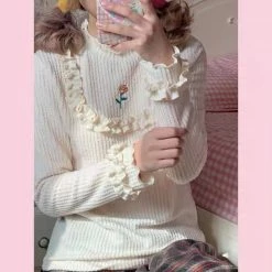 EverythingCuteClub Apricot Rose Top