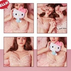 EverythingCuteClub Hello Kitty Lace Bra Set Lingerie + Panties + Sleepwear + Socks 11 EverythingCuteClub Hello Kitty Lace Bra Set Lingerie + Panties + Sleepwear + Socks