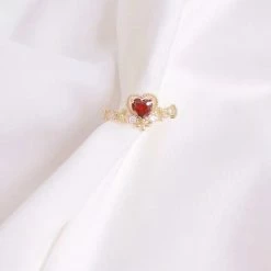 EverythingCuteClub I Love U Heart Ring Accessories