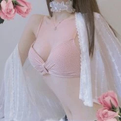 EverythingCuteClub Lingerie + Panties + Sleepwear + Socks Picnic Party Bralette Set (bralette+underwear) 7 EverythingCuteClub Lingerie + Panties + Sleepwear + Socks Picnic Party Bralette Set (bralette+underwear)