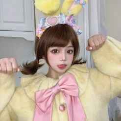 EverythingCuteClub Rabbit Ear KC Lolita Accessories Photo Proper Cosplay Accessories
