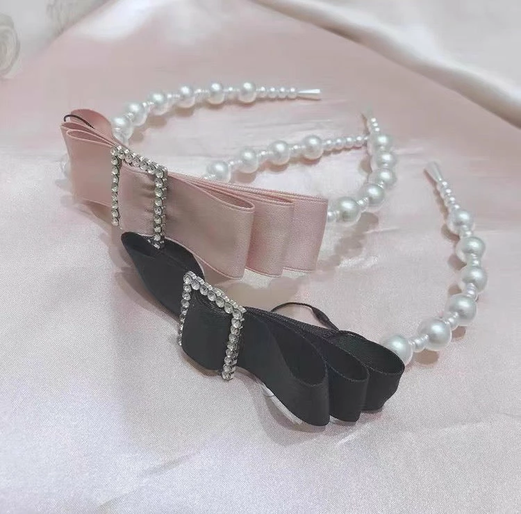 EverythingCuteClub Jewellery/Hair Accessories/Hats Pearlized Hair Band Bowl Or 3 EverythingCuteClub Jewellery/Hair Accessories/Hats Pearlized Hair Band Bowl Or