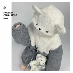EverythingCuteClub Anti Social Shy Bear Jacket Jackets + Puffs+ Coats