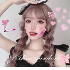 EverythingCuteClub Aisha Hair Wigs Milky Lavender Cosplay Accessories