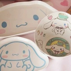EverythingCuteClub Cinnamoroll 15th Anniversary Bowl /plate / Divided Plate