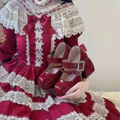 Bingolulu, EverythingCuteClub Bingo Marry Jane Mid Length Heel Shoes Accessories 26 Bingolulu, EverythingCuteClub Bingo Marry Jane Mid Length Heel Shoes Accessories