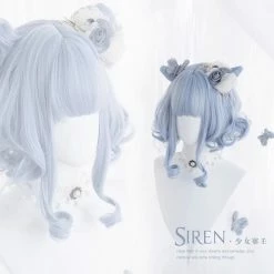 EverythingCuteClub Cosplay Accessories Siren Hair Wigs