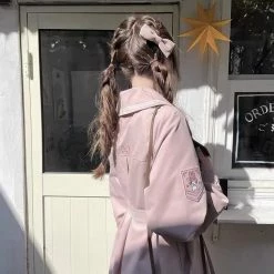 EverythingCuteClub Pre-order Sanrio Collaboration 2021SS Sanrio Character Pompom Purin Hellokitty Mymelody Cinnamoroll Trench Coat Jackets + Puffs+ Coats 32 EverythingCuteClub Pre-order Sanrio Collaboration 2021SS Sanrio Character Pompom Purin Hellokitty Mymelody Cinnamoroll Trench Coat Jackets + Puffs+ Coats