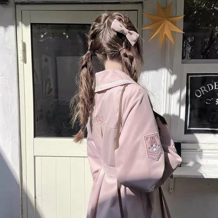 EverythingCuteClub Pre-order Sanrio Collaboration 2021SS Sanrio Character Pompom Purin Hellokitty Mymelody Cinnamoroll Trench Coat Jackets + Puffs+ Coats 16 EverythingCuteClub Pre-order Sanrio Collaboration 2021SS Sanrio Character Pompom Purin Hellokitty Mymelody Cinnamoroll Trench Coat Jackets + Puffs+ Coats