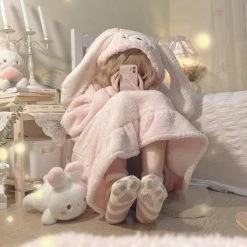 EverythingCuteClub Sleepy Bunny Pyjamas Pajamas