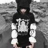 EverythingCuteClub Dark Goth Cat Ear Rose Fantasy Anime Hoodie Chiffon 1 EverythingCuteClub Dark Goth Cat Ear Rose Fantasy Anime Hoodie Chiffon